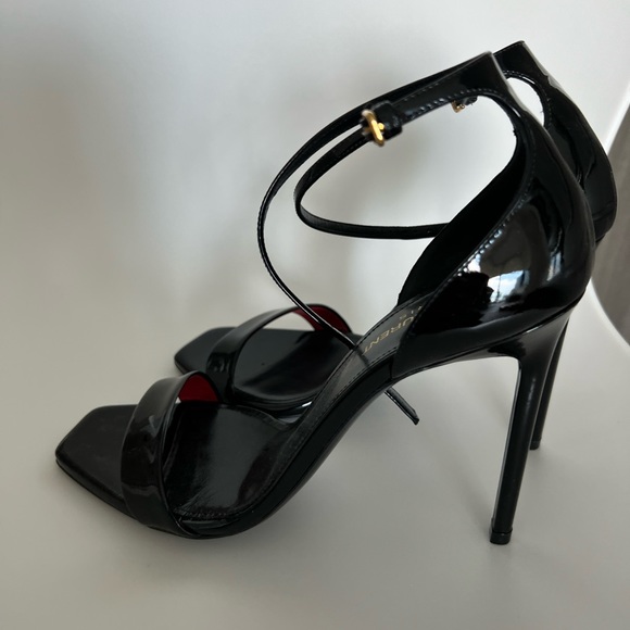 YSL black patent leather heels - Picture 5 of 7
